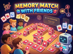 Lojë Memory Match with Friends