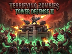 Lojë Terrifying Zombies Tower Defense II
