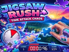 Lojë Jigsaw Rush Time Attack Chaos