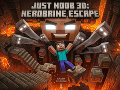 Lojë Just Noob 3D: Herobrine Escape