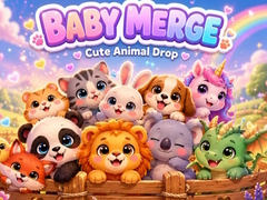Lojë Baby Merge сute Animal Drop