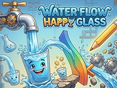 Lojë Water Flow Happy Glass