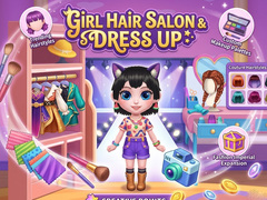 Lojë Girl Hair Salon & Dress Up