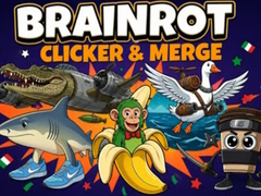 Lojë Brainrot Clicker & Merge