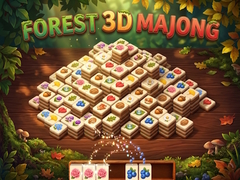 Lojë Forest 3D majong