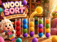 Lojë Wool Sort Yarn Color Puzzle