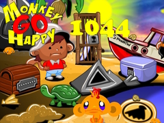 Lojë Monkey Go Happy Stage 1044