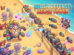 Lojë Beach Defense: Merge Tower