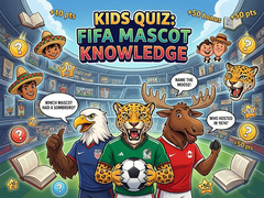 Lojë Kids Quiz: FIFA Mascot Knowledge