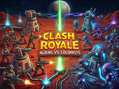 Lojë Clash Royale: Aliens Vs Colonists