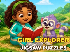 Lojë Girl Explorer Jigsaw Puzzles