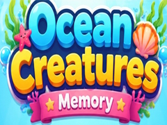 Lojë Ocean Creatures Memory