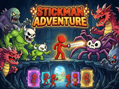 Lojë Stickman Adventure