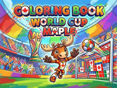 Lojë Coloring Book: World Cup Maple