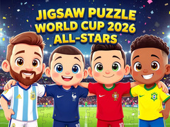 Lojë Jigsaw Puzzle: World Cup 2026 All-Stars