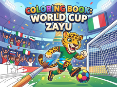 Lojë Coloring Book: World Cup Zayu
