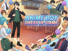 Lojë Anime Boy Dress Up Game