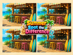 Lojë Summer Spot the Difference