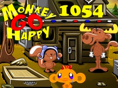 Lojë Monkey Go Happy Stage 1054