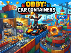 Lojë Obby: Car Containers