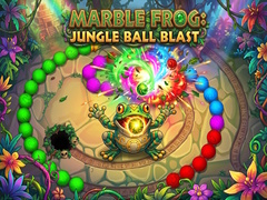 Lojë Marble Frog: Jungle Ball Blast
