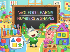 Lojë Wolfoo Learns Numbers & Shapes