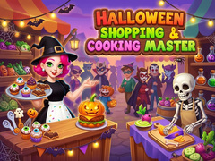 Lojë Halloween Shopping & Cooking Master 
