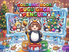 Lojë Coloring Book: Gugu Gaga Penguin