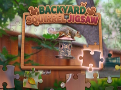 Lojë Backyard Squirrel Jigsaw