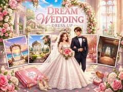 Lojë Dream Wedding Dress Up
