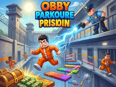 Lojë Obby Parkour Escape Prison