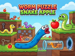 Lojë Worm Puzzle: Snake Apple