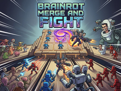 Lojë Brainrot Merge and Fight