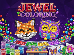 Lojë Jewel Coloring