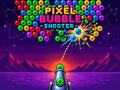 Lojë Pixel Bubble Shooter