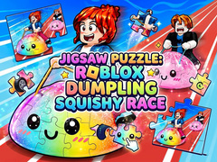Lojë Jigsaw Puzzle: Roblox Dumpling Squishy Race