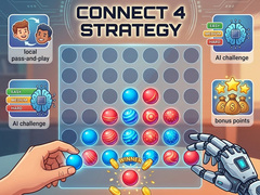 Lojë Connect 4 Strategy