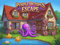 Lojë Purple Octopus Escape