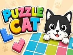 Lojë Puzzle cat