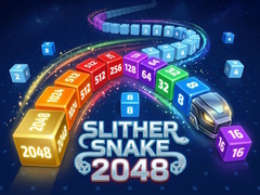 Lojë Slither Snake 2048