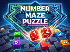 Lojë Number Maze Puzzle