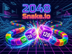 Lojë 2048 Snake.io