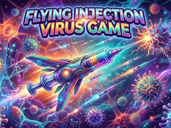 Lojë Flying Injection Virus Game