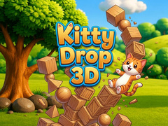 Lojë Kitty Drop 3D