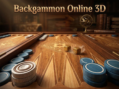Lojë Backgammon Online 3D