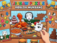 Lojë Jigsaw Puzzle: Roblox Mukbang