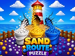 Lojë Sand Route Puzzle