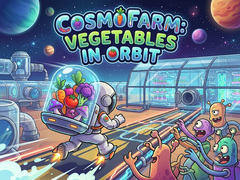 Lojë CosmoFarm: Vegetables in Orbit 