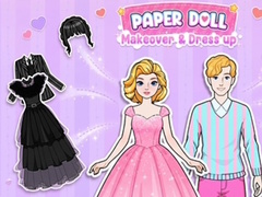 Lojë Paper Doll Makeover & Dress Up