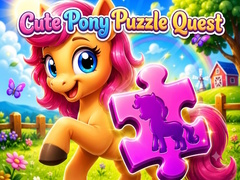 Lojë Cute Pony Puzzle Quest